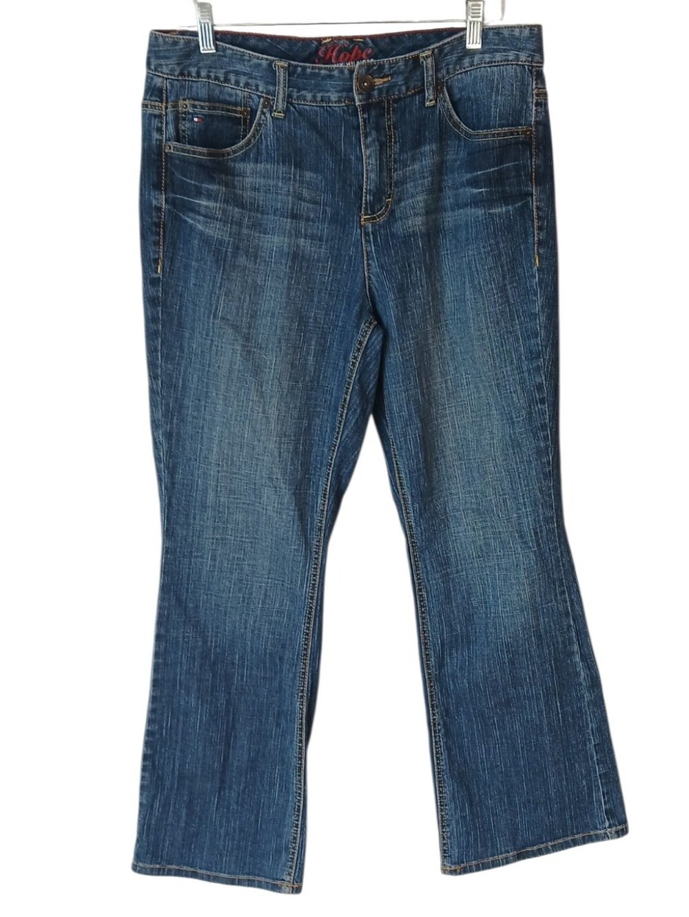 Tommy Hilfiger Hope Blue Denim Bootcut Jeans Size 14